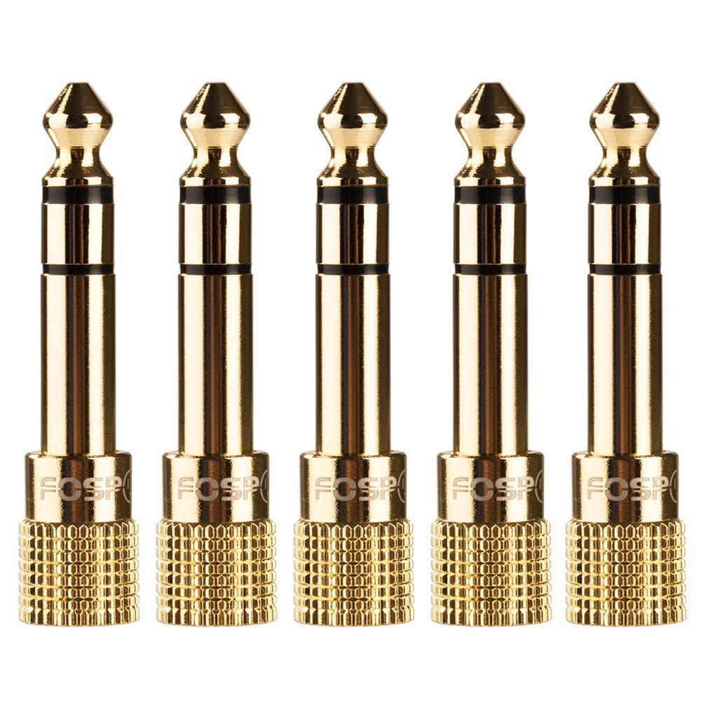 Amazon.com: FosPower 6.35mm (1/4 inch) Male to 3.5mm (1/8 inch
